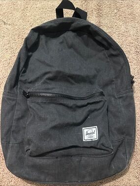 Herschel Supply Company Black Canvas Everyday Backpack